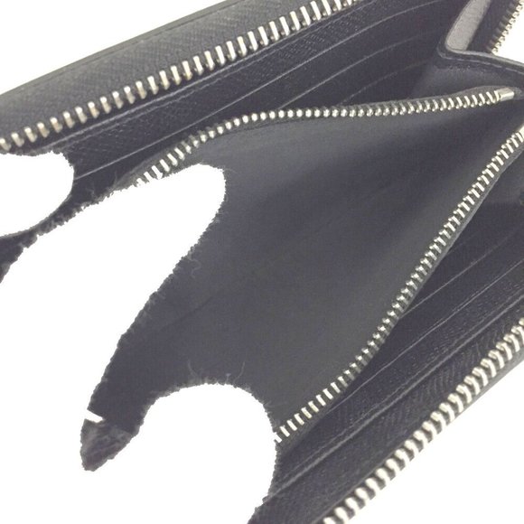 BURBERRY Logo Leather Zippy Zip Around Long Wallet /1E8424 - Picture 6 of 8